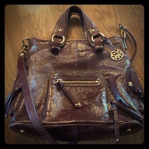 The Sak chocolate handbag